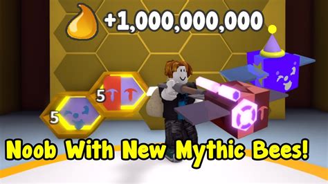 Noob With New Buoyant Bee & Precise Bee Mythic! Made 1 Billion Honey - Bee Swarm Simulator ...