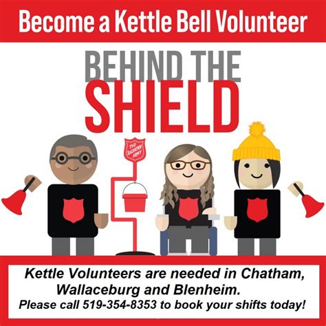 Kettle Volunteers Needed – Chatham-Kent Ministries – The Salvation Army