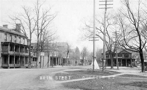 Main Street, Chester, N.J. – Chester Library, Local History Department