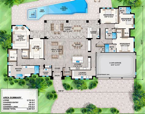 Modern Mediterranean House Floor Plans | Floor Roma