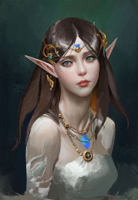 The song of the wood elves, Anima 08 on ArtStation at https://www.artstation.com/artwork/eoRzX ...