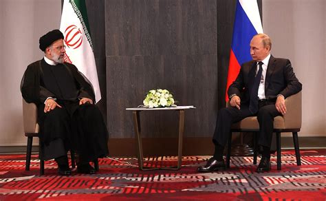 Meeting with President of Iran Seyyed Ebrahim Raisi • President of Russia