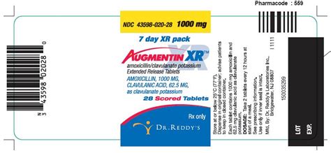 Augmentin XR: Package Insert / Prescribing Information