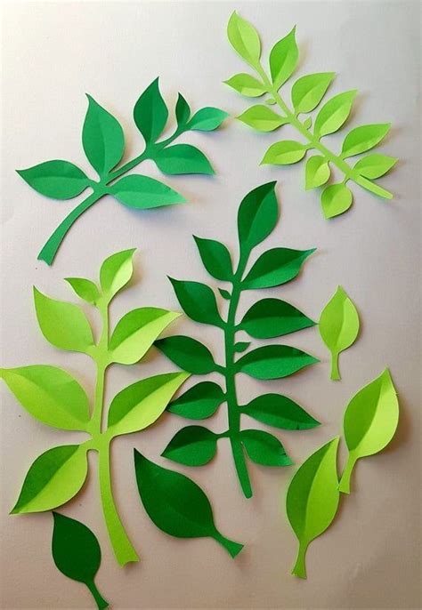 Cricut Maker Projects Discover Leaves Simple Set19 PDF Template Digital ...