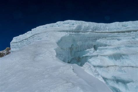 Mountain Glacier Landscape and Scenic View of Kangchenjunga or ...