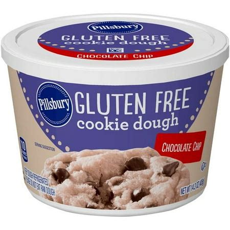 Pillsbury Gluten Free Chocolate Chip Cookie Dough, 14.3 Oz. - Walmart.com