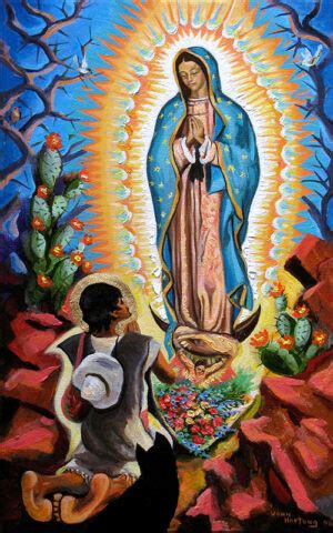 Miracle of Our Lady of Guadalupe - The Art of A. Vonn Hartung