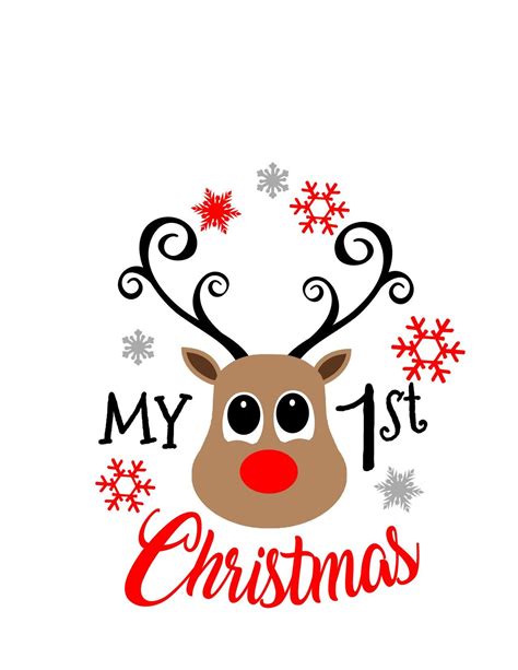 First christmas svg, christmas svg, reindeer svg, svg first christmas, svg christmas, svg ...