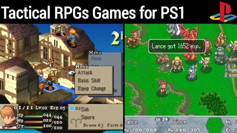 Top 15 Best Tactical RPGs Games for PS1 - YouTube