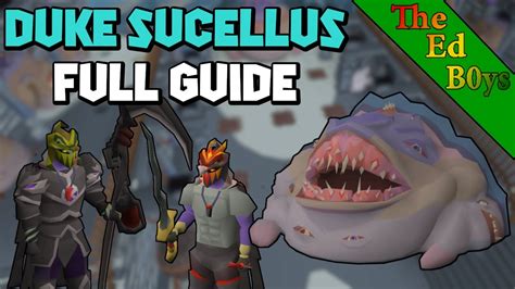 OSRS Duke Sucellus Full Guide | How I Fight The Duke OSRS - YouTube