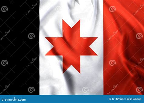 Udmurtia flag illustration stock illustration. Illustration of design - 131439636