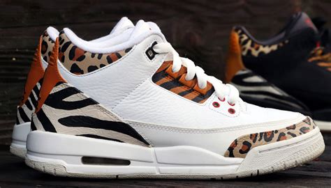 Custom Air Jordan 3 "Animal Instinct" Gets the Reverse Treatment | Nice Kicks