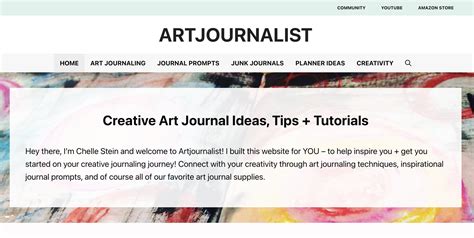 Art Journal Prompts & Inspiration for Journaling | Artjournalist.com