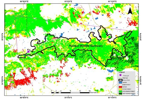 Map showing the location of vulture carcase found on railway track... | Download Scientific Diagram