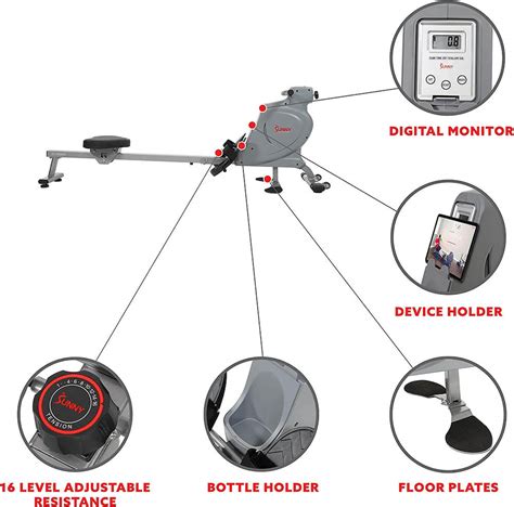 Sunny Health and Fitness Space Efficient Rower Review (2024) | Garage ...