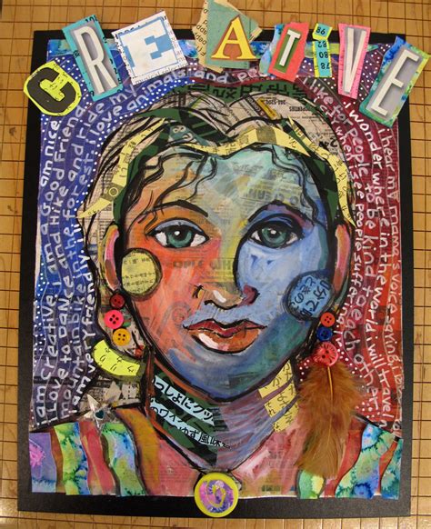 amazing self portrait | 6th grade art, Self portrait art, Middle school ...