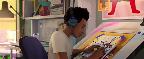 Sony Headphones Used By Miles Morales In Spider-Man: Into The Spider-Verse (2018)