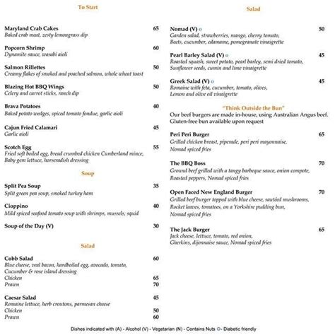 Nomad Menu, Menu for Nomad, Al Garhoud, Dubai - Zomato