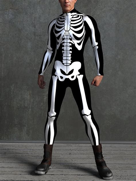 Skeleton Costume, Mens Skeleton Costume, Skeleton Costume Men, Mens ...