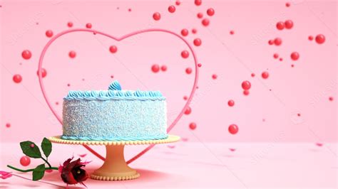 Birthday C4d Birthday Cake Powerpoint Background For Free Download ...