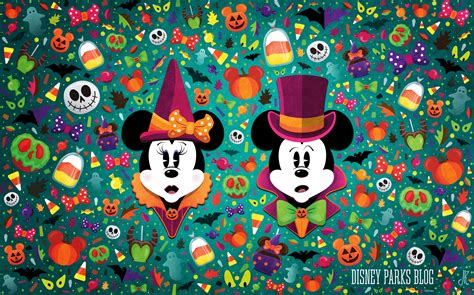 #WonderFALLDisney Halloween Wallpaper – Desktop | Disney Parks Blog