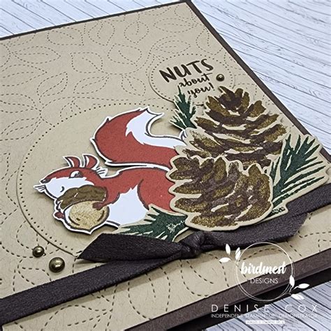 Nuts About Squirrels Fun Fall Card • Birdsnest Designs