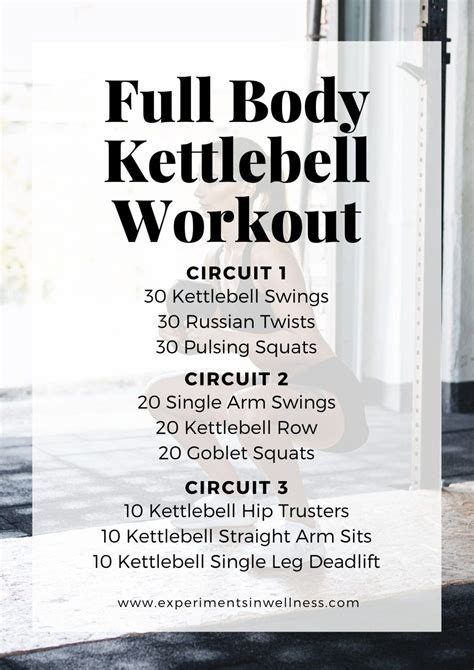 Kettlebell Workouts For Women, Full Body Kettlebell Workout, Crossfit ...