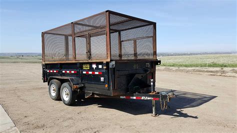 Trash Trailers in Williston, North Dakota | Two Bit Rentals