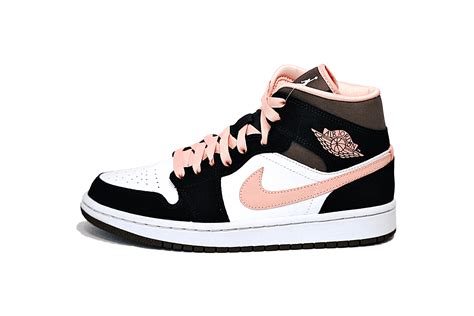 AIR JORDAN 1 MID PEACH MOCHA - Kicksdaily