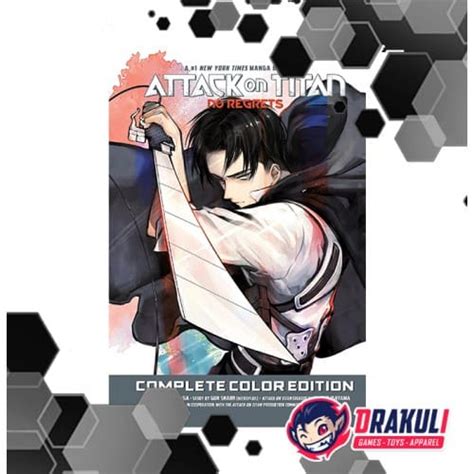 Manga Attack on Titan No Regrets Complete Color Edition (Hardcover ...