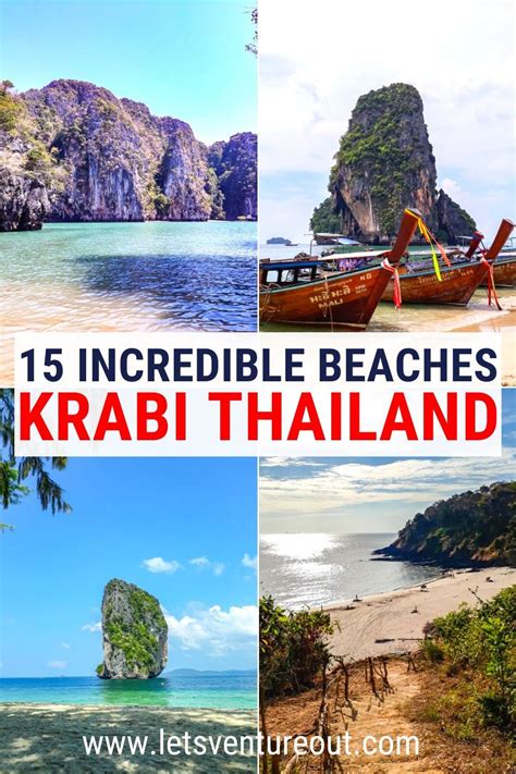 15 best beaches in krabi that you need to see map – Artofit