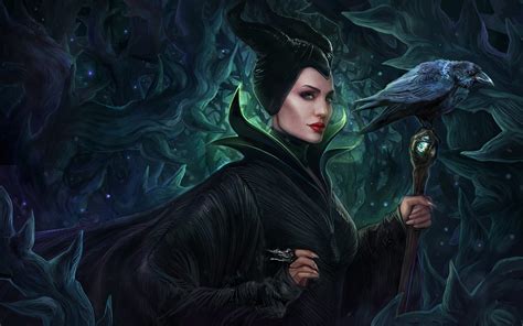 Angelina Jolie, Maleficent, Artwork Wallpapers HD / Desktop and Mobile ...