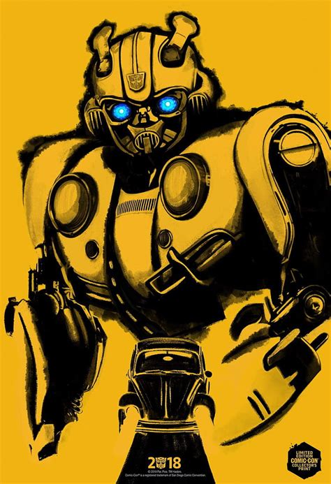 Bumblebee, transformers, vw, yellow, marvel, man, hood, school, HD ...