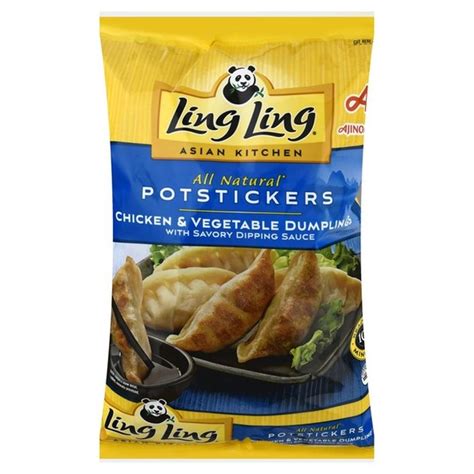 Ling Ling Potstickers, Chicken & Vegetable Dumplings (56 oz) - Instacart