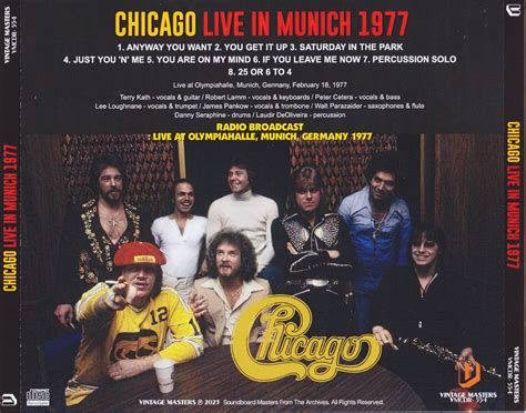 Chicago / Live In Munich 1977 / 1CDR – GiGinJapan