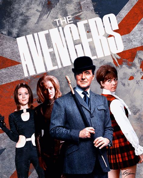 1960s Avengers starring Patrick Macnee, Honor Blackman, Diana Rigg, and Linda Thorson. : r ...