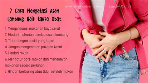 √ Cara Mengobati Asam Lambung Naik tanpa Harus Ketergantungan pada Obat