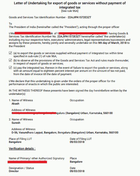 Letter of Undertaking (LUT) in GST Explained: Requirements, Filing Process, and Benefits