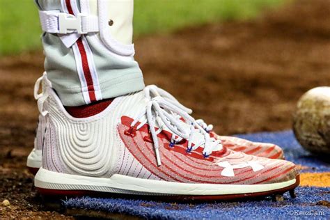 What Pros Wear: Bryce Harper’s Under Armour Harper 4 Cleats - What Pros ...