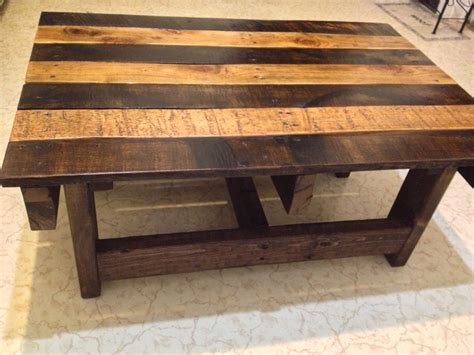 Hand Crafted Handmade Reclaimed Rustic Pallet Wood Coffee Table by ...