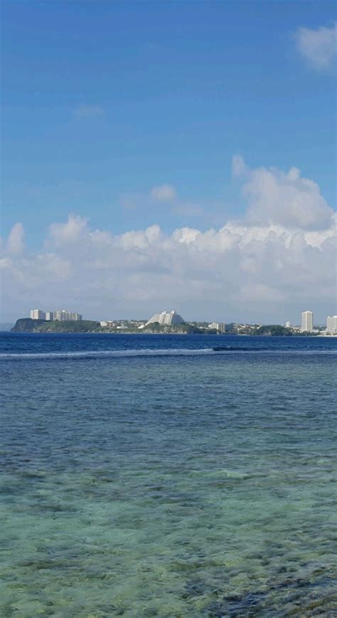 Beautiful view of Agana Bay, Guam | Beautiful views, Guam, New york skyline