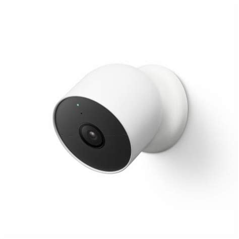 Google Nest Indoor/Outdoor Camera (Battery) - White, 1 ct - Kroger