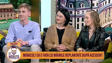 VIDEO! Mărturiile Alexiei, fetița cu mâinile replantate după un ...