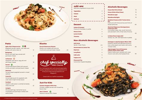 Menu – Maggiano