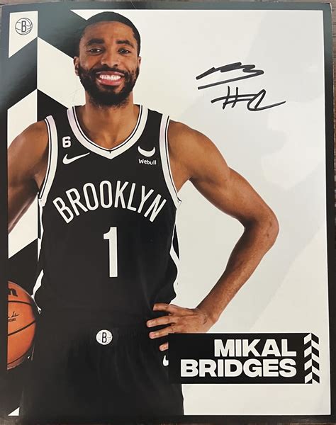 Charitybuzz: Cameron Johnson & Mikal Bridges Signed Nets Jersey ...