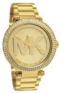 Michael Kors Women's Parker Gold-Tone Stainless Steel Bracelet Logo Watch MK5784 | eBay