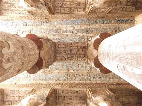 Ceiling of Temple of Hathor - Dendera Temple complex - Wikipedia | Kemet egypt, Egypt, Ancient egypt