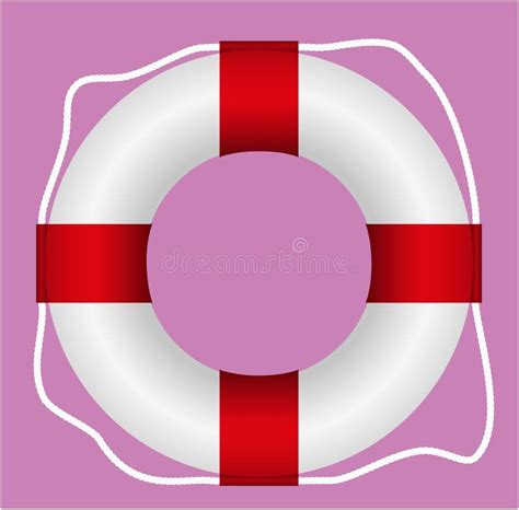 Lifebuoy. Vector Illustration Stock Vector - Illustration of icon, safe: 124286503