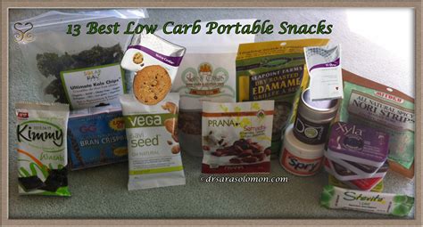 13 Best Low Carb Portable Snacks | Dr. Sara Solomon