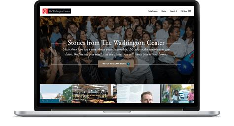 The Washington Center Drupal 8 Website Design - Taoti Creative